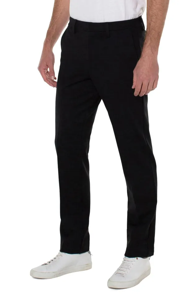 Liverpool Los Angeles Pants TROUSER STRAIGHT Black 8211 Mens