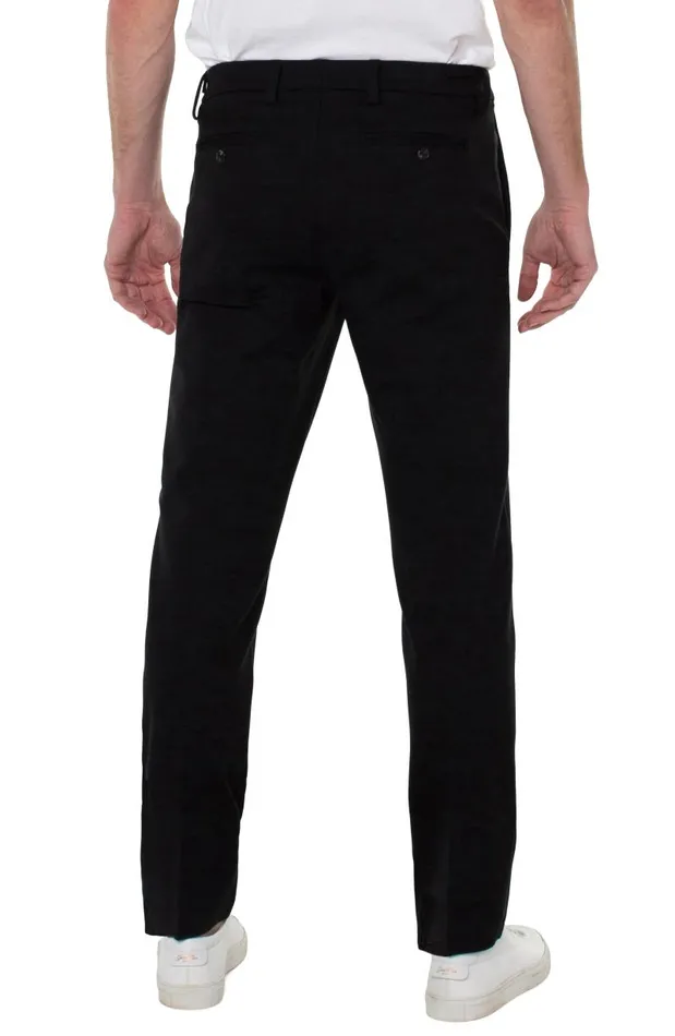 Liverpool Los Angeles Pants TROUSER STRAIGHT Black 8211 Mens