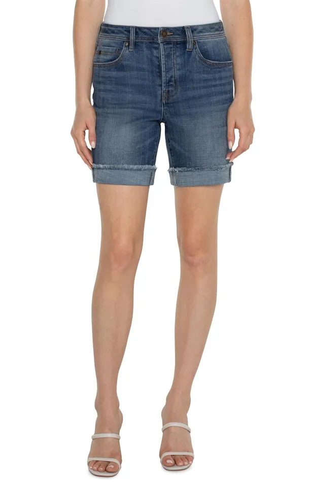 Liverpool Los Angeles Shorts THE KEEPER SHORT WITH FRAY CUFF 8211 ECO Johnston 8211 Womens