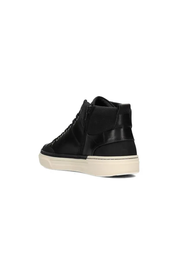 Liverpool Los Angeles Sneakers CITATION LEATHER HIGH TOP SNEAKER Black 8211 Mens