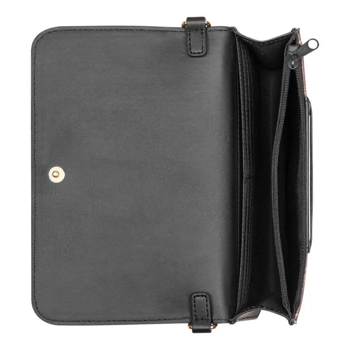 Lockup 9S Phone Wallet Crossbody Brownblack Women Nine West Crossbody Lockup 9S Phone Wallet Crossbody Brownblack Women Nine West Crossbody