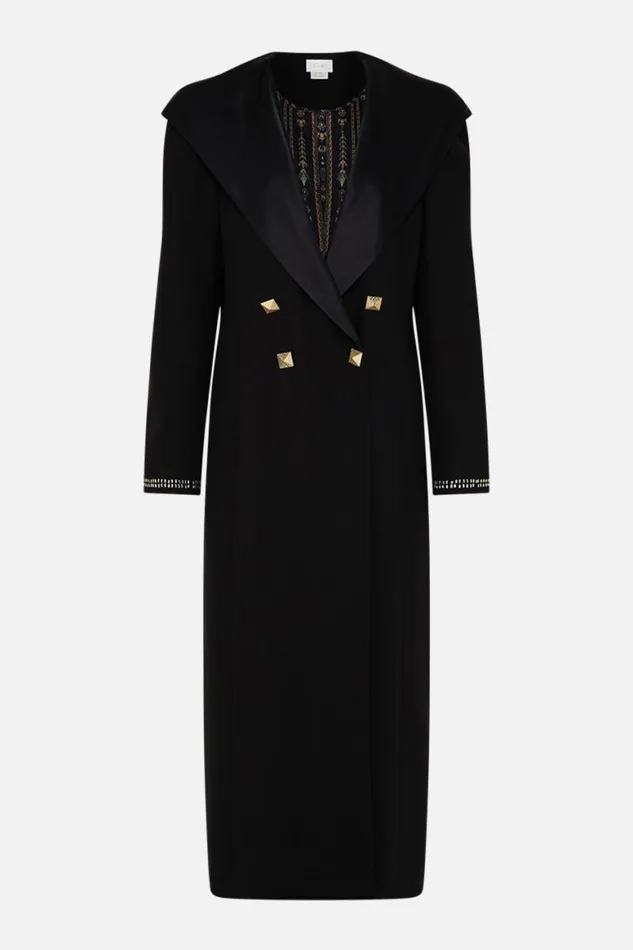 LONG COAT WITH HOOD THEY CALLED HER NEFERTARI They Called Her Nefertari Womens Camilla Jackets