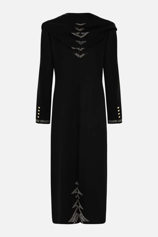 LONG COAT WITH HOOD THEY CALLED HER NEFERTARI They Called Her Nefertari Womens Camilla Jackets