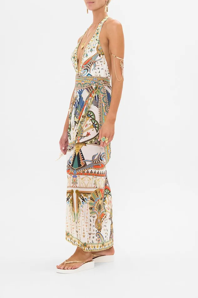 LONG DRAPED SARONG VALLEY OF THE QUEENS Valley Of The Queens Womens Camilla Resort Wear