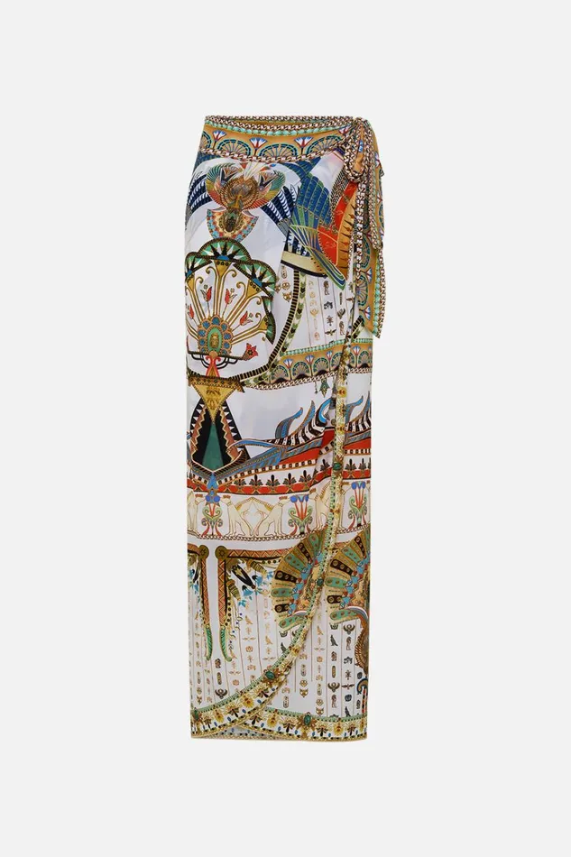 LONG DRAPED SARONG VALLEY OF THE QUEENS Valley Of The Queens Womens Camilla Resort Wear