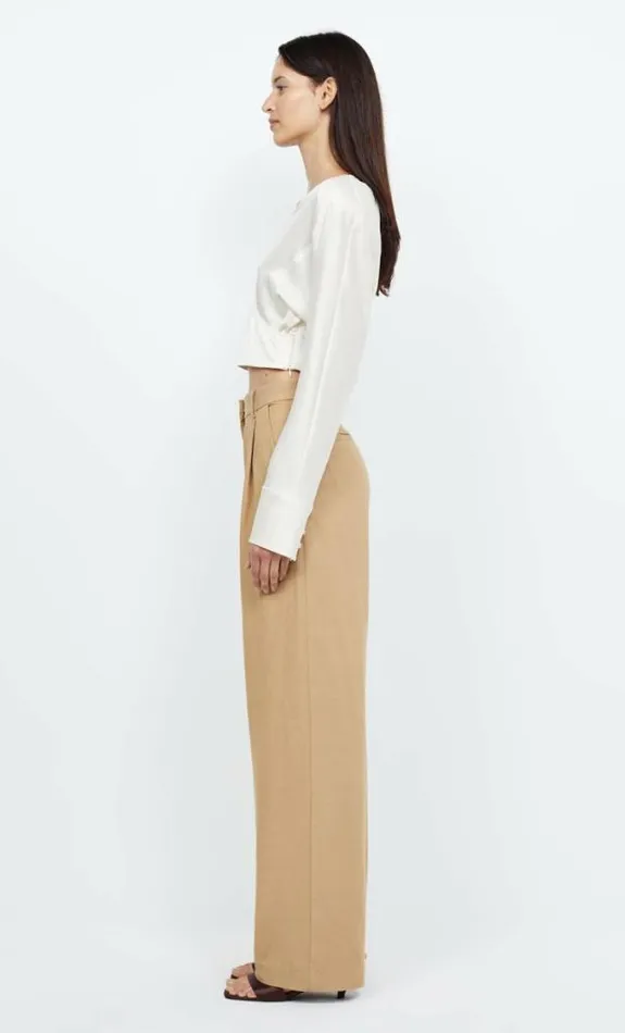 Long Sleeve Shop Bec Bridge Kaia Wrap Long Sleeve Blouse Ivory