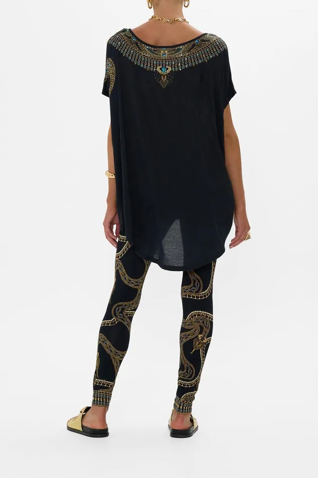 LOOSE FIT TEE 8211 BLACK CALL ME CLEOPATRA Call Me Cleopatra Womens Camilla Tees