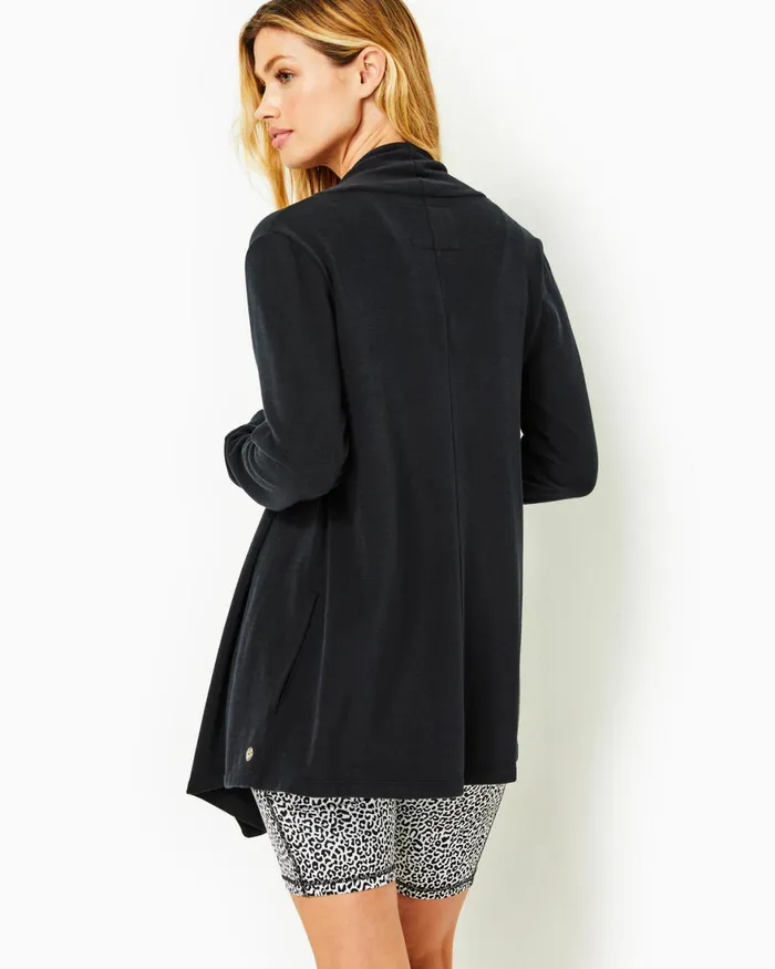 Loungewear Women Lilly Pulitzer Nevia Wrap Onyx