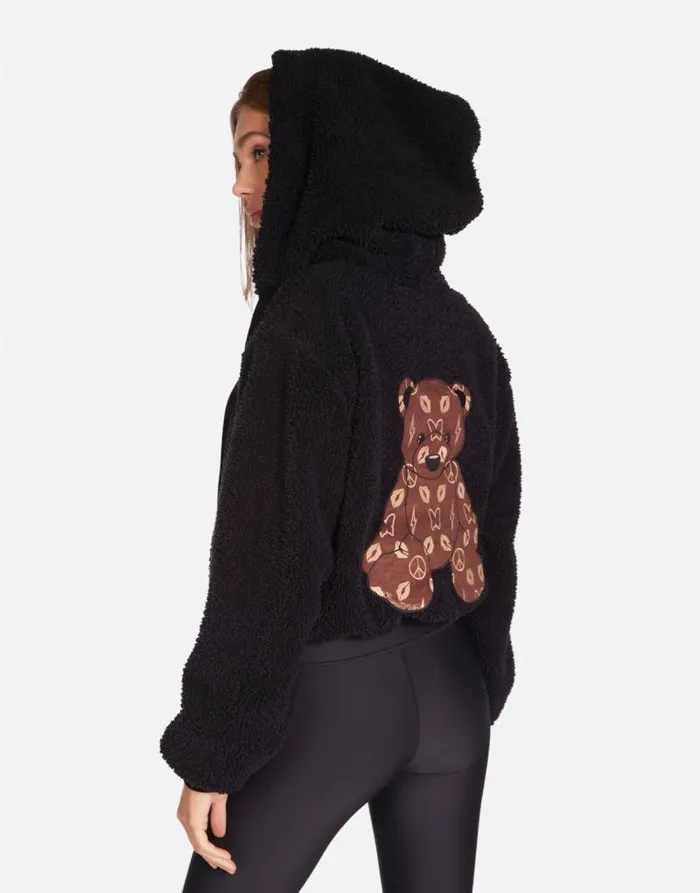Lumi Designer Bear Black Women Lauren Moshi Jackets