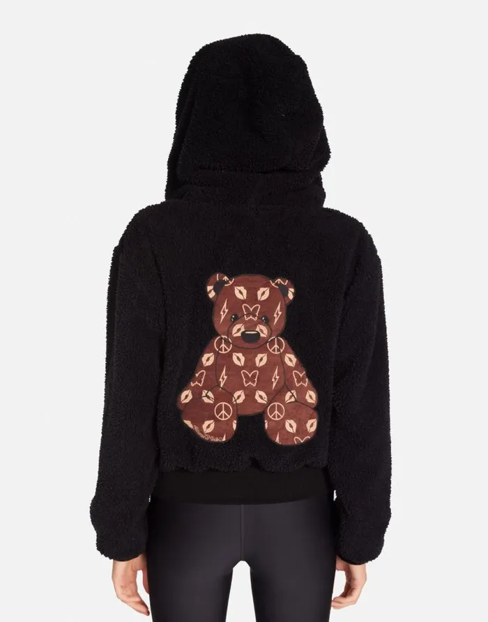 Lumi Designer Bear Black Women Lauren Moshi Jackets