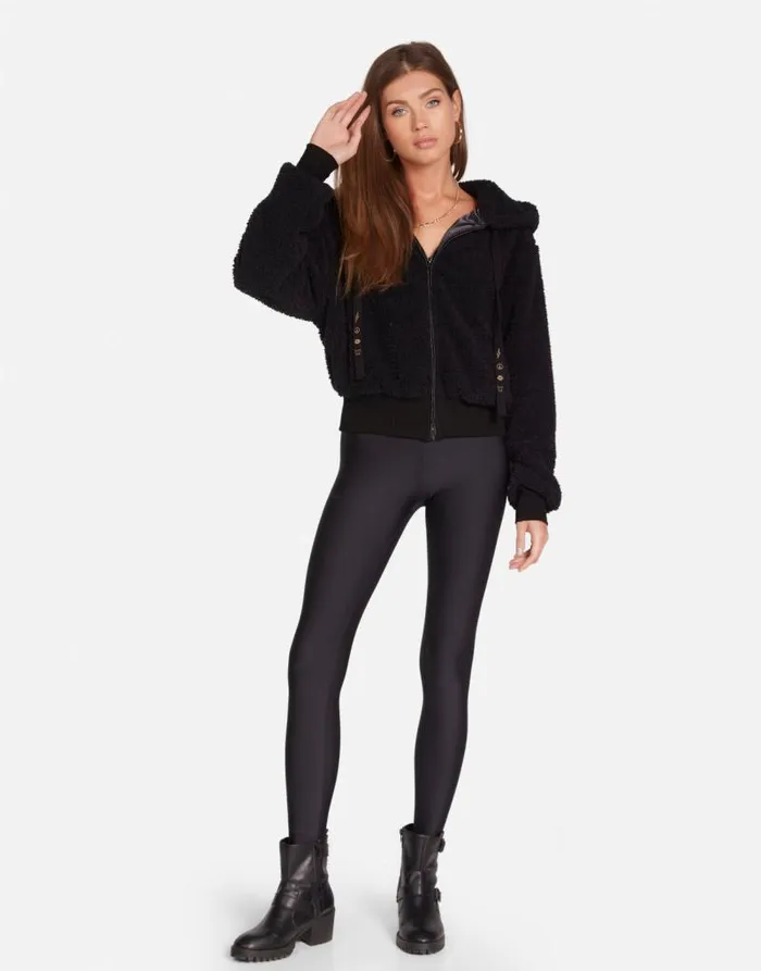 Lumi Designer Bear Black Women Lauren Moshi Jackets