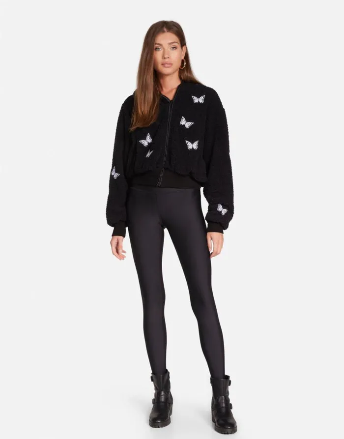 Lumi Optimist Butterflies Black Women Lauren Moshi Jackets