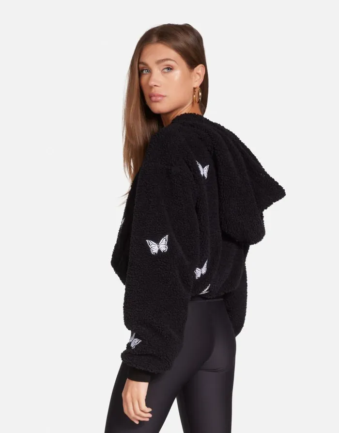 Lumi Optimist Butterflies Black Women Lauren Moshi Jackets