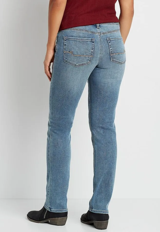 M Jeans By Maurices Classic Straight Mid Rise Jean Women Maurices Jeans