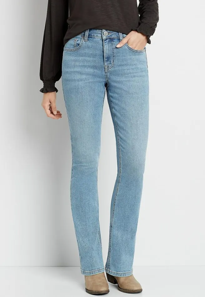 M Jeans By Maurices High Rise Light Wash Slim Boot Jean Women Maurices Jeans