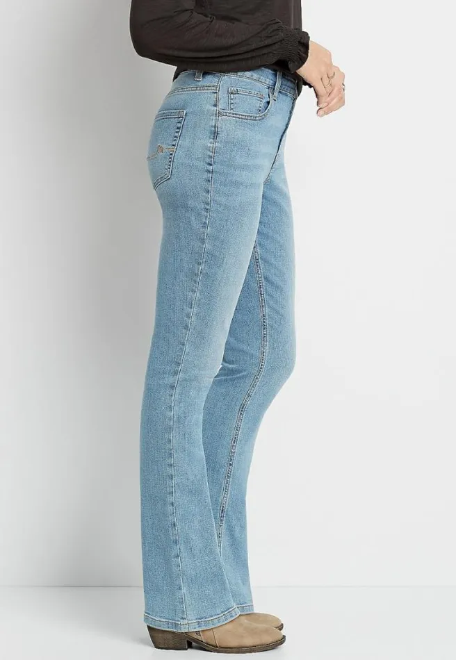 M Jeans By Maurices High Rise Light Wash Slim Boot Jean Women Maurices Jeans
