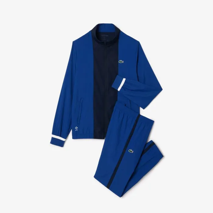Matching Sets Men Lacoste Men039s Lacoste Sport X Daniil Medvedev Sweatsuit Navy Blue Isi