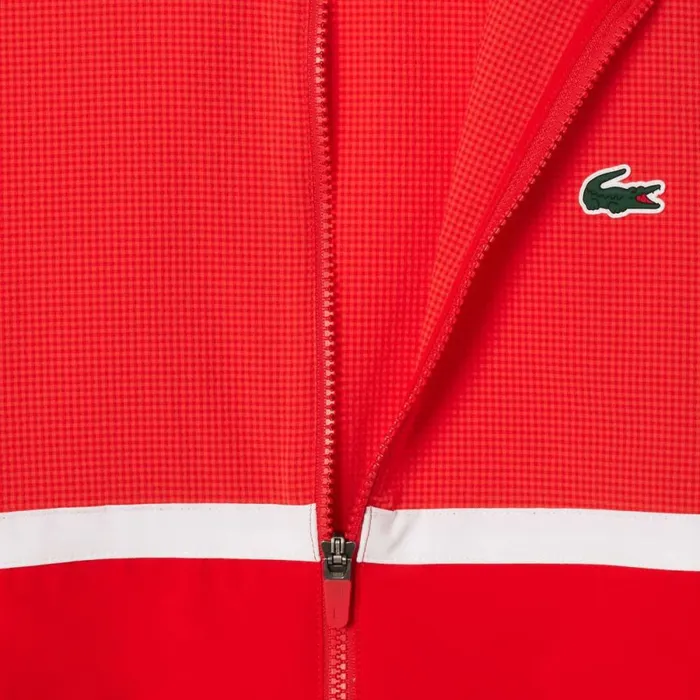 Matching Sets Men Lacoste Men039s Lacoste Sport X Novak Djokovic Sweatsuit Red Currant F8m