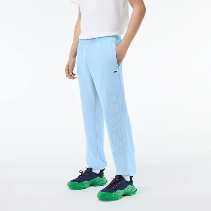 Matching Sets Men Lacoste Men039s Logo Detail Sweatpants Pastel Blue Hbp