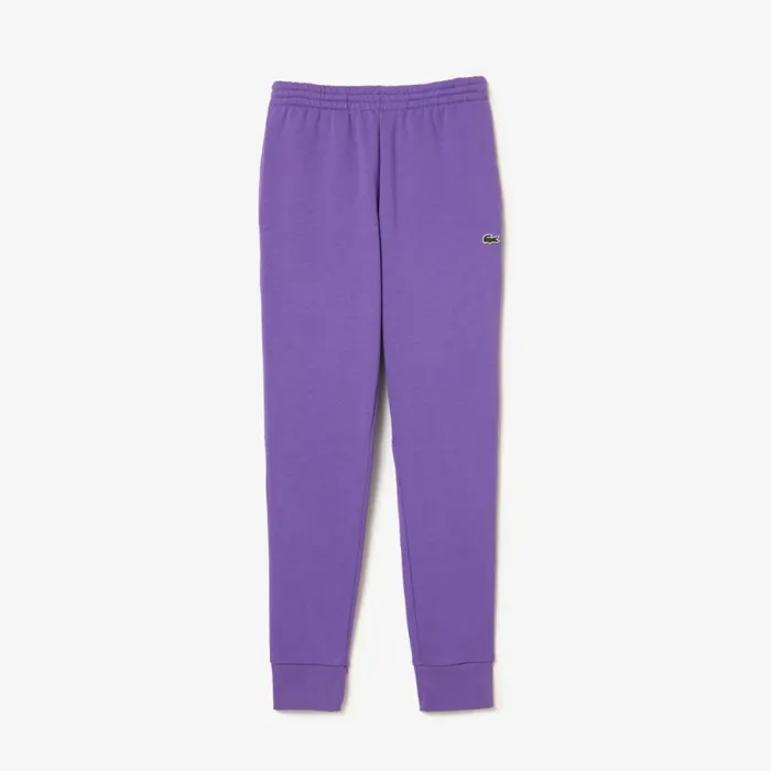 Matching Sets Men Lacoste Men039s Slim Fit Organic Cotton Fleece Sweatpants Purple Sgi