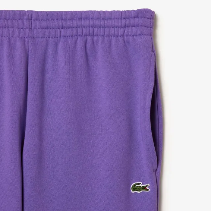 Matching Sets Men Lacoste Men039s Slim Fit Organic Cotton Fleece Sweatpants Purple Sgi