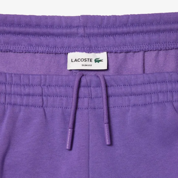 Matching Sets Men Lacoste Men039s Slim Fit Organic Cotton Fleece Sweatpants Purple Sgi