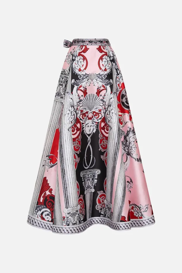 MAXI WRAP SKIRT MARK OF MEDUSA Mark Of Medusa Womens Camilla Skirts