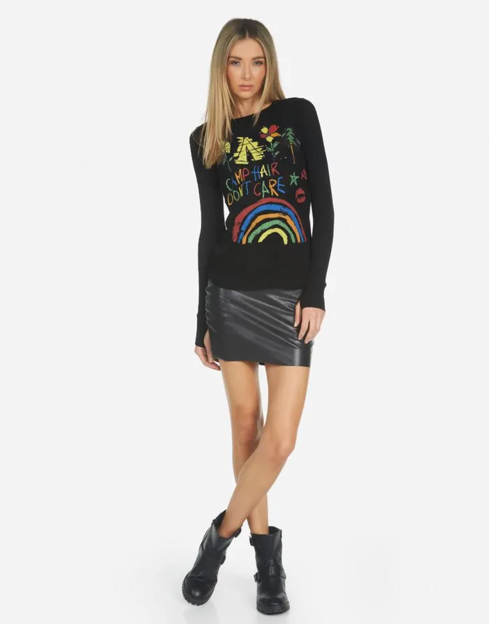 McKinley Camp Hair Don039t Care Black Women Lauren Moshi Long Sleeve
