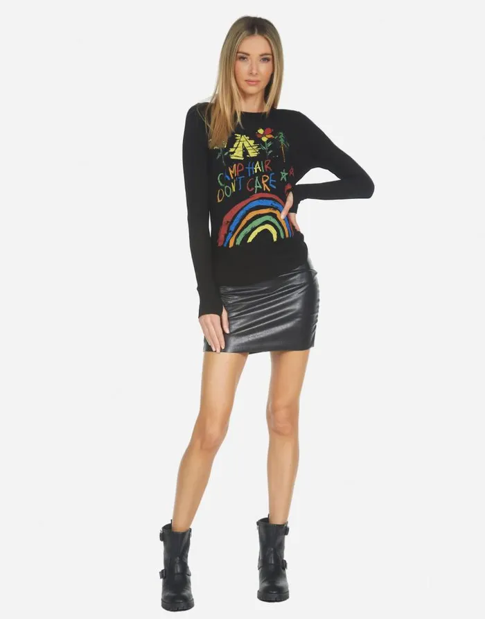 McKinley Camp Hair Don039t Care Black Women Lauren Moshi Long Sleeve