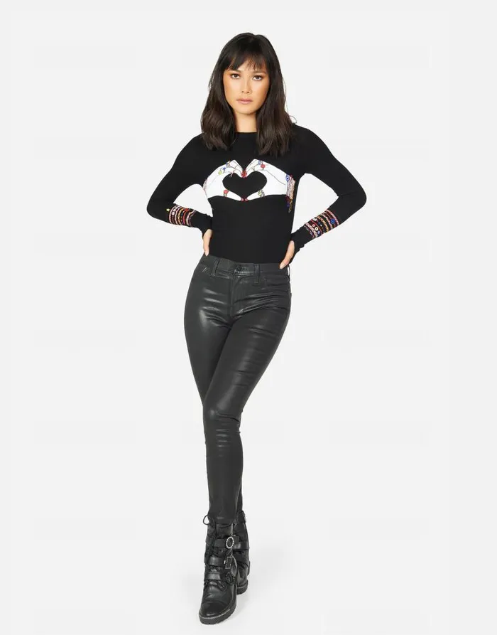 McKinley Friendship Love Black Women Lauren Moshi Long Sleeve