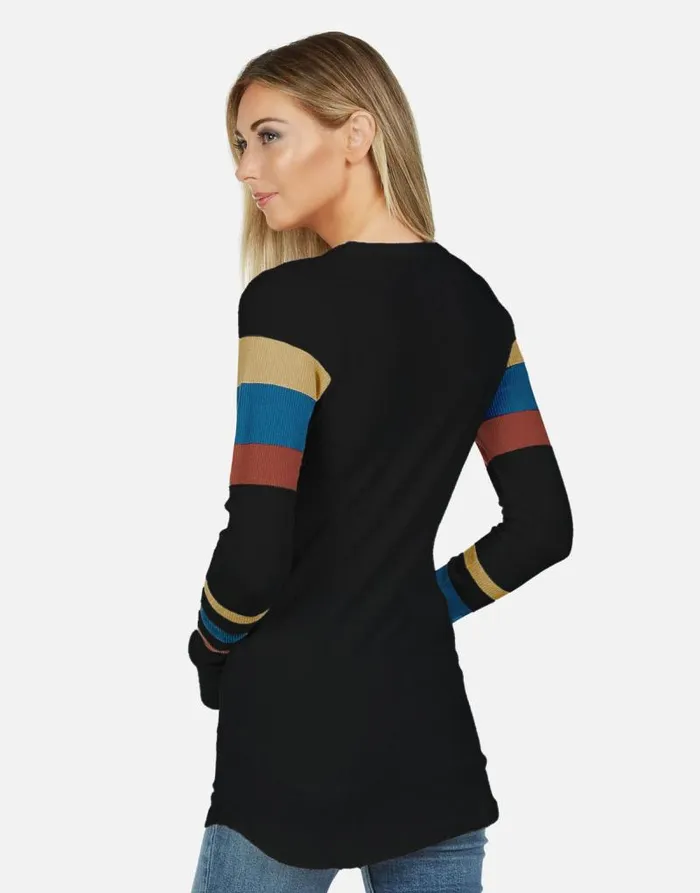 McKinley X Happy Peace Love Black Women Lauren Moshi Long Sleeve