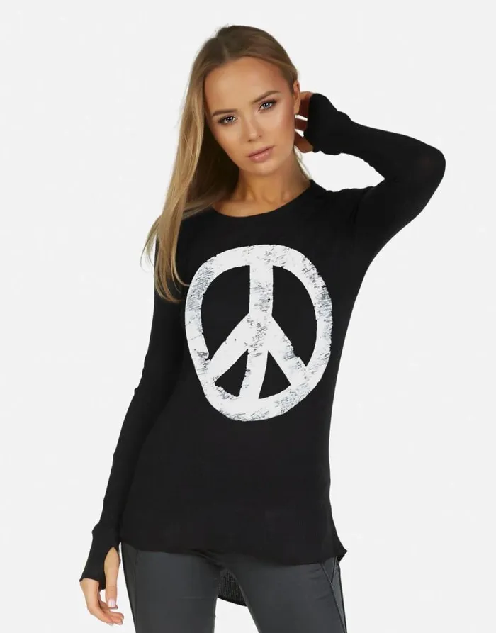 McKinley X Vintage Peace Black Women Lauren Moshi Long Sleeve