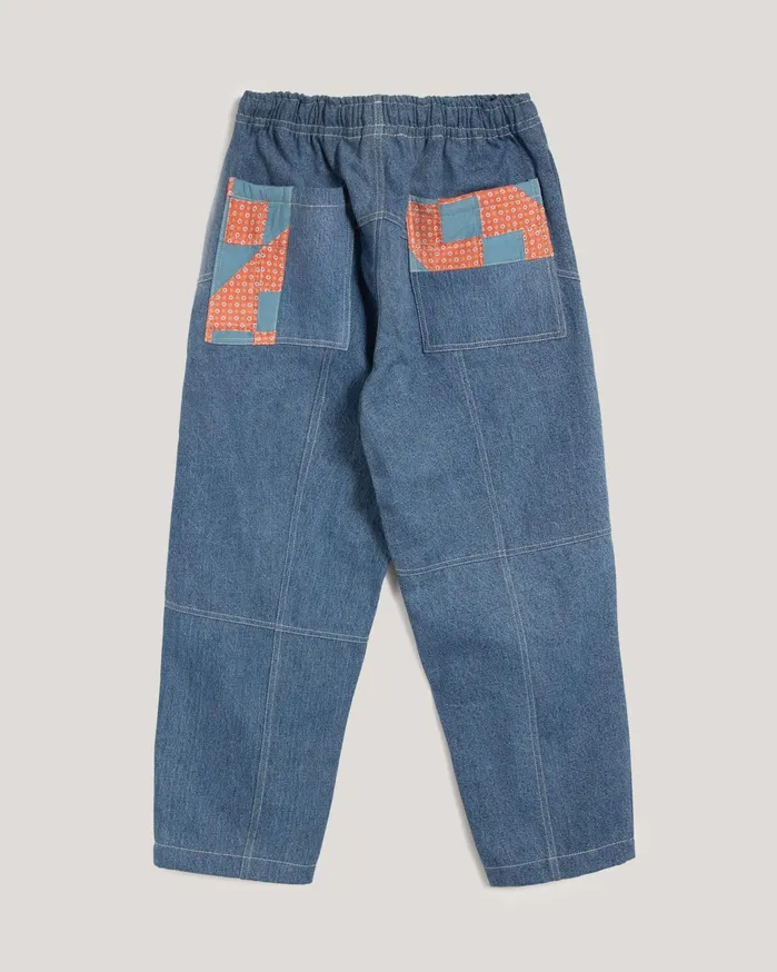 Men Alva Skate Trousers Indigo YMC Suiting