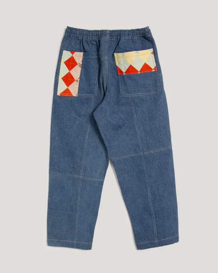 Men Alva Skate Trousers Indigo YMC Suiting