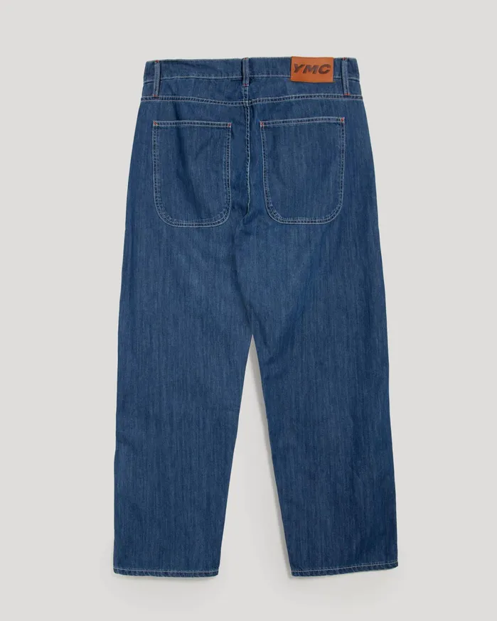 Men Bez Jean Indigo YMC Trousers and Shorts