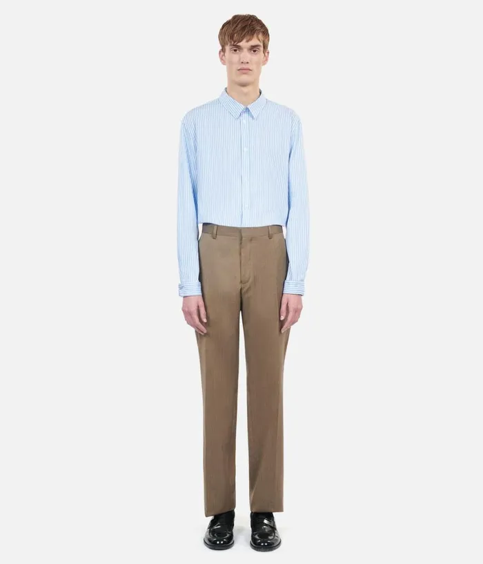 Men Blazers and Suits THE KOOPLES Light Brown Wool Suit Trousers Men Blazers and Suits THE KOOPLES Light Brown Wool Suit Trousers