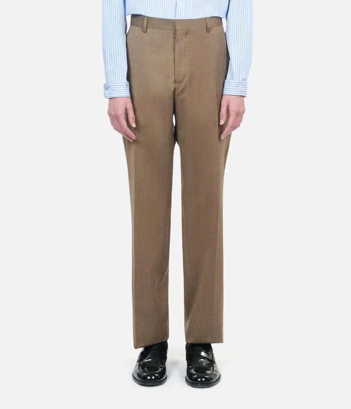Men Blazers and Suits THE KOOPLES Light Brown Wool Suit Trousers Men Blazers and Suits THE KOOPLES Light Brown Wool Suit Trousers