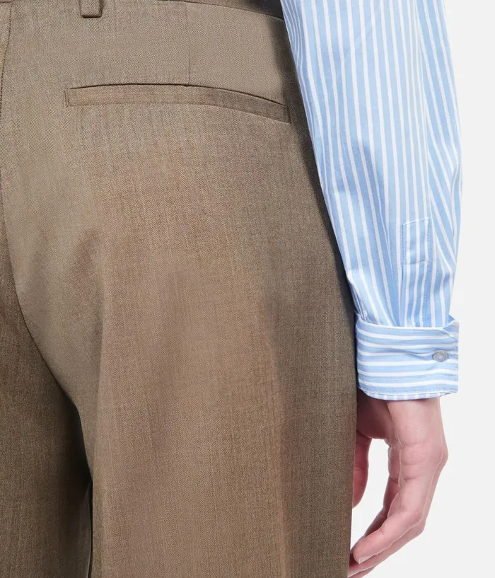 Men Blazers and Suits THE KOOPLES Light Brown Wool Suit Trousers Men Blazers and Suits THE KOOPLES Light Brown Wool Suit Trousers