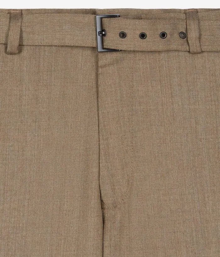 Men Blazers and Suits THE KOOPLES Light Brown Wool Suit Trousers Men Blazers and Suits THE KOOPLES Light Brown Wool Suit Trousers
