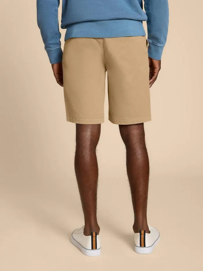 Men CHINOS White Stuff Sutton Organic Chino Short Light Natural Men CHINOS White Stuff Sutton Organic Chino Short Light Natural