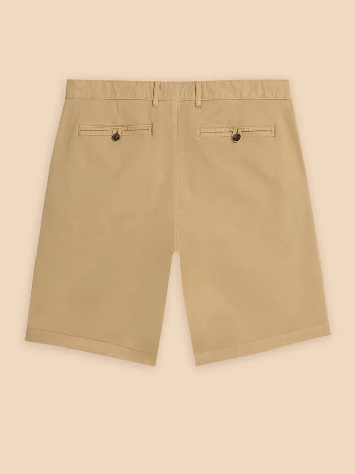 Men CHINOS White Stuff Sutton Organic Chino Short Light Natural Men CHINOS White Stuff Sutton Organic Chino Short Light Natural
