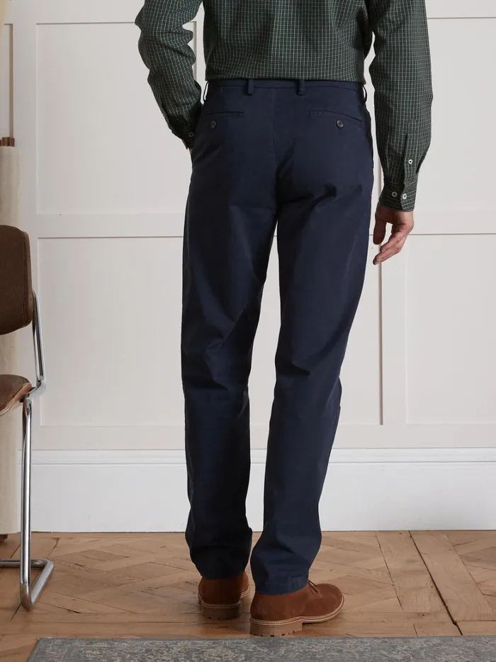 Men Clothing Cyrillus Chino Trousers Marine