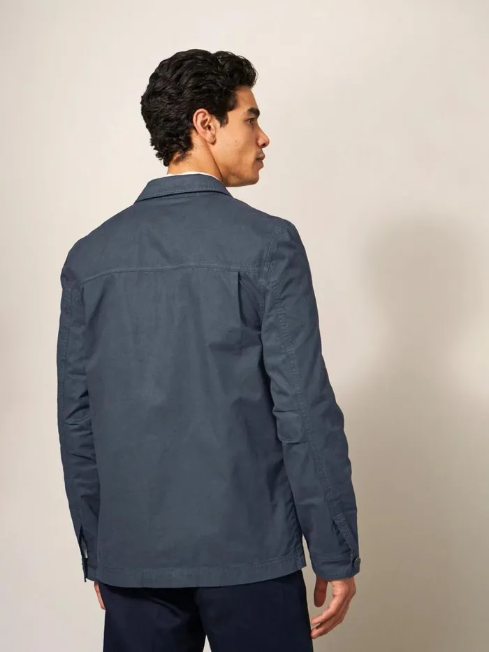 Men COATS and JACKETS White Stuff Workwear Jacket Dark Navy Men COATS and JACKETS White Stuff Workwear Jacket Dark Navy