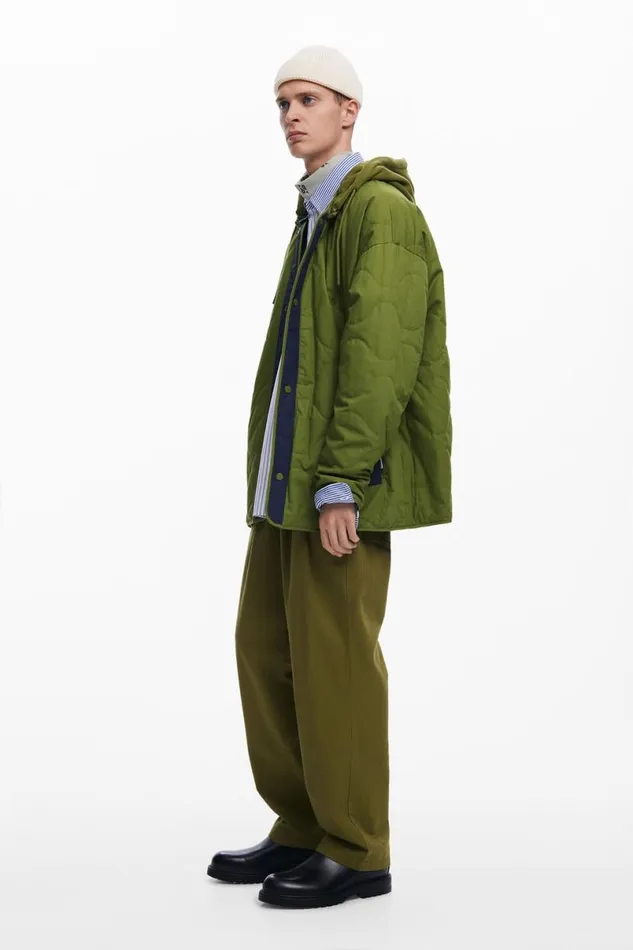 Men Coats And Jackets Desigual Reversible Padded Jacket