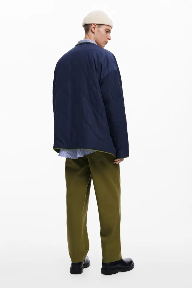 Men Coats And Jackets Desigual Reversible Padded Jacket