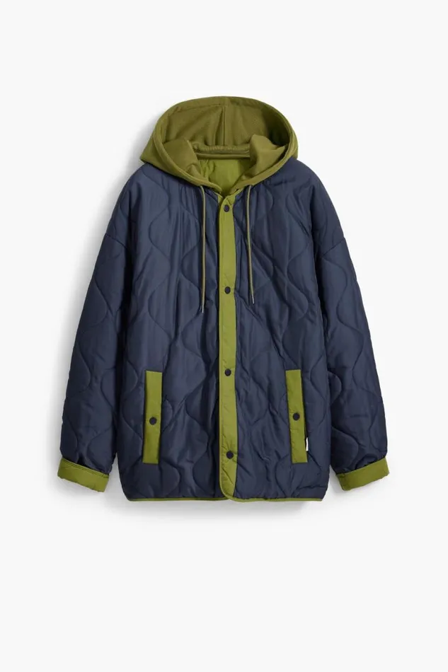 Men Coats And Jackets Desigual Reversible Padded Jacket
