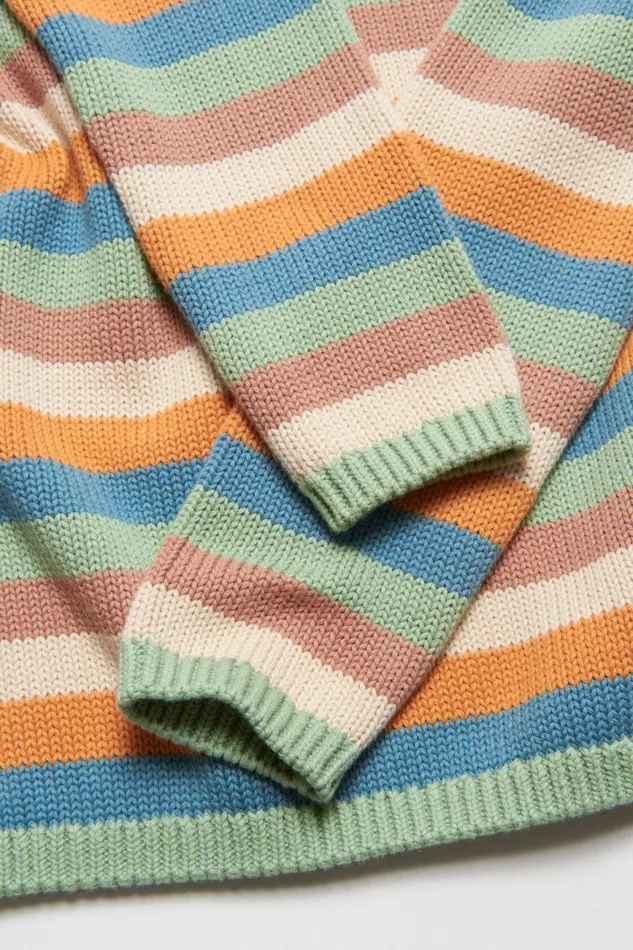 Men Crew Neck Sweater Mint Greenmulti Acne Studios Knitwear