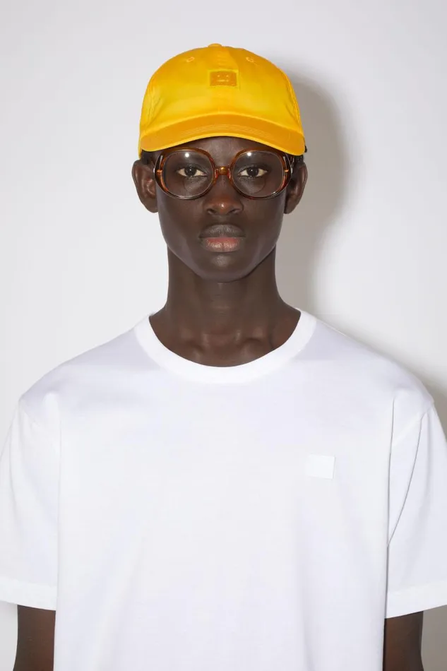 Men Crew Neck Tshirt 8211 Regular Fit Optic White Acne Studios Tshirts