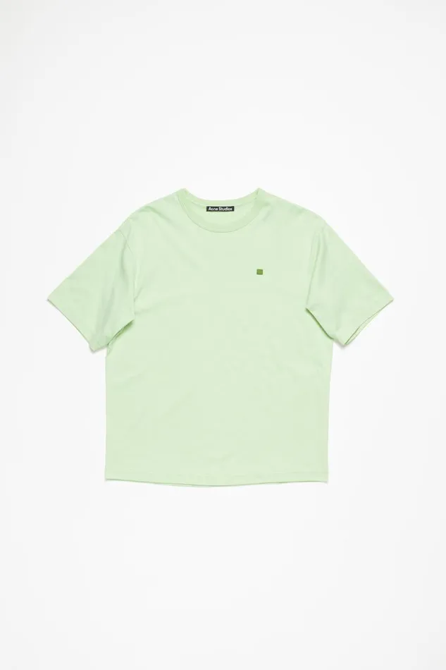 Men Crew Neck Tshirt 8211 Relaxed Fit Mint Green Acne Studios Tshirts