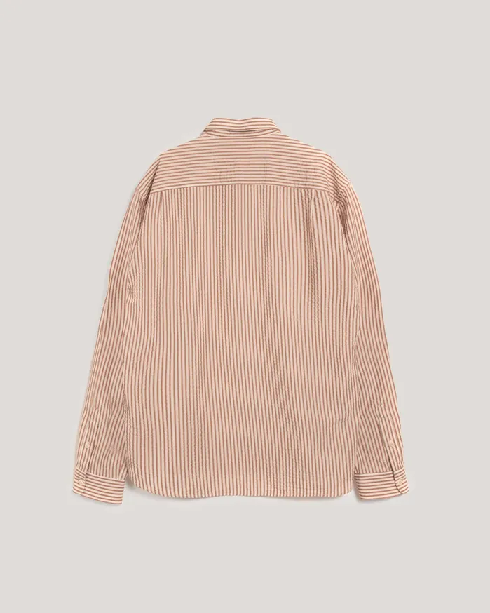 Men Curtis Shirt Brown Multi YMC Shirts